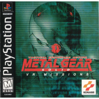 Metal Gear Solid VR Missions Playstation  box art